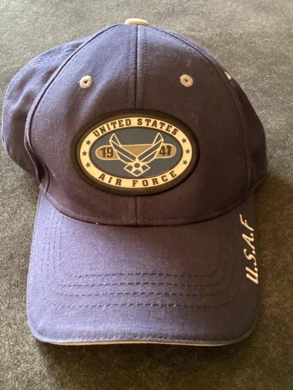 United States Air Force 1941 Cap Hat 100% Cotton Adjustable